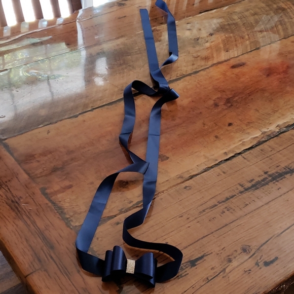 NAVY BLUE SATIN BELTS 💙 - Picture 3 of 3